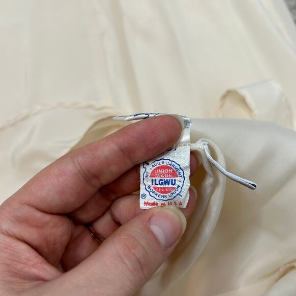 LORD & TAYLOR Vintage Slip Womens Sz Small Wonder Maid Fine Lingerie Union Label - Picture 10 of 12